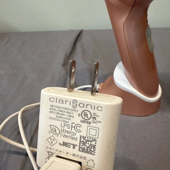 michael todd pink soniclear petite with charging stand - Picture 2 of 4